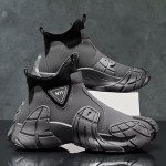 Men's High Top Running Shoes Lightweight Slip On Walking Shoes Workout Shoes for Men Fashion Sneakers