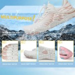 Grounded Barefoot Footwear for Women Men Neuropathy, Grounding Shoes for Womens Mens, Lightweight Non-Slip Hike Barefoot Footwear Shoes