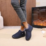 Snow Boots for Women Men Winter Boots Fur Lined Warm Comfortable Ankle Booties Waterproof Anti-Slip Lightweight Outdoor Shoes