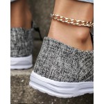 Wide Width Breathable Slip-On Walking Shoes - Comfortable Low-Cut Travel Sneakers