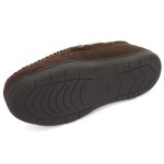 Zigzagger Men's Moccasin Slippers Memory Foam House Shoes, Indoor and Outdoor Warm Loafer Slippers