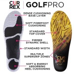 CURREX GolfPRO Insole - Men, Women & Youth Dynamic Support Insole - for Perfect Support & Posture on The Course - More Precision & Superior Comfort During The Game