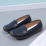 Women's Comfortable & Lightweight Penny Loafers Slip-Ons Business Casual Dress Shoes Work Office Flats Everyday Walking Shoes Driving Mocs for Women