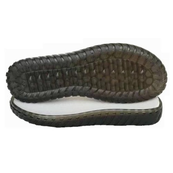 Crystal Sole DIY Hand Crochet Sole Material(Brown,44)