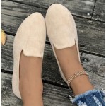 Women's Round Toe Ballet Flats Comfortable Flats Shoes for Women Dressy Slip-ons Loafers Shoes