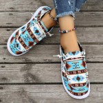Plus-Size Sneakers - Lightweight Platform Shoes with Soft Sole