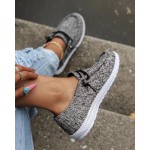 Wide Width Breathable Slip-On Walking Shoes - Comfortable Low-Cut Travel Sneakers