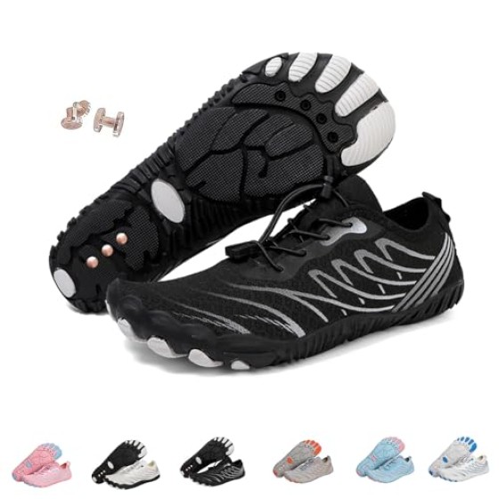 Grounding Shoes with Copper for Women Men, Hike Grounded Barefoot Footwear Shoes for Womens Mens Soft Comfortable