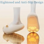 2026 Cat Paws Footprints Fluffy Plush Fleece Height Increase Slippers - Cute Animal Ultra-Thick Slipper with Paw Print